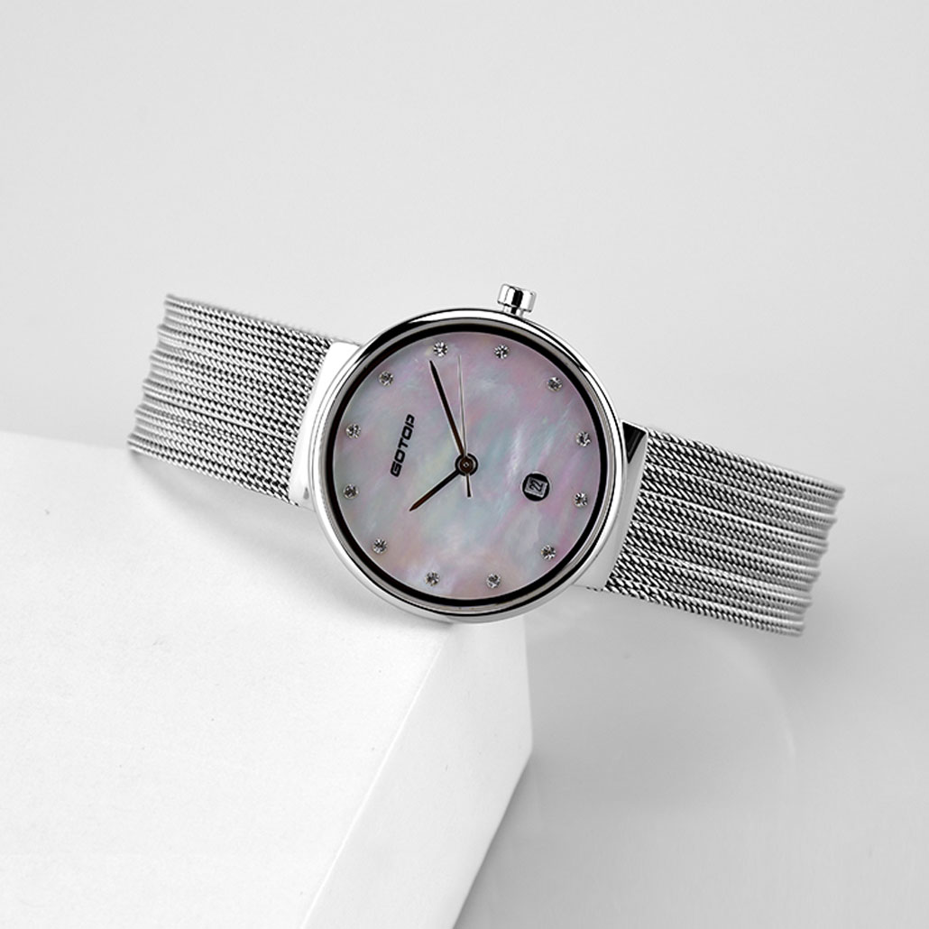 Mesh Band Watches Womens