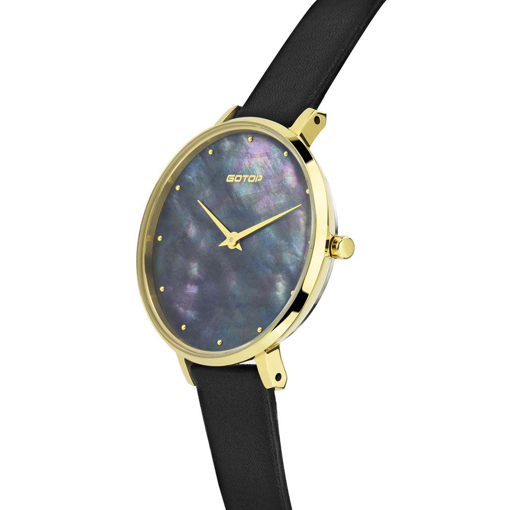 Women's Watch Thin Leather Strap