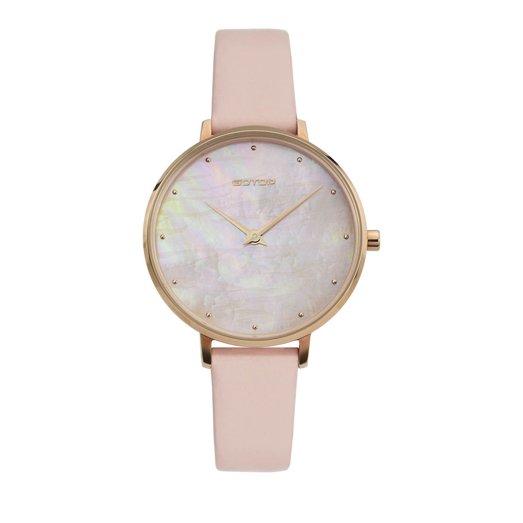 Women's Watch Thin Leather Strap