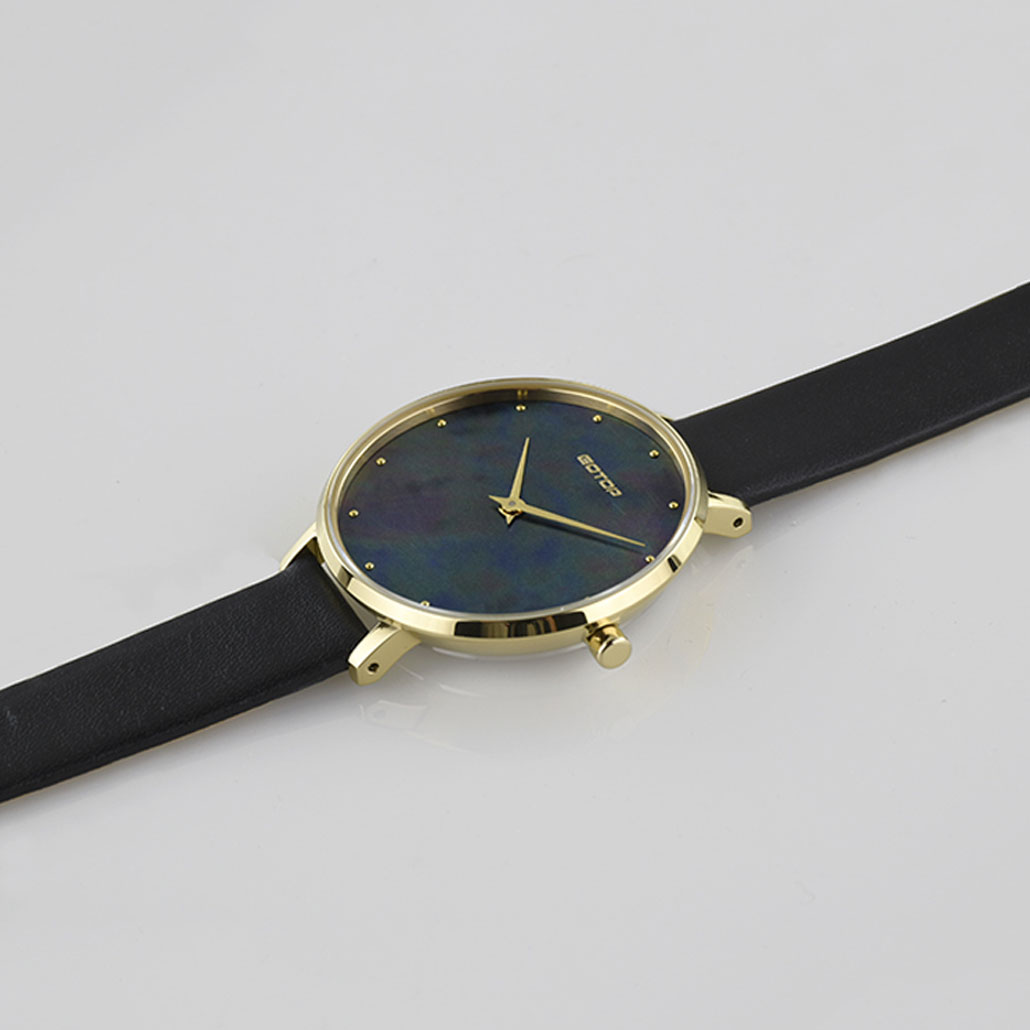 Women's Watch Thin Leather Strap