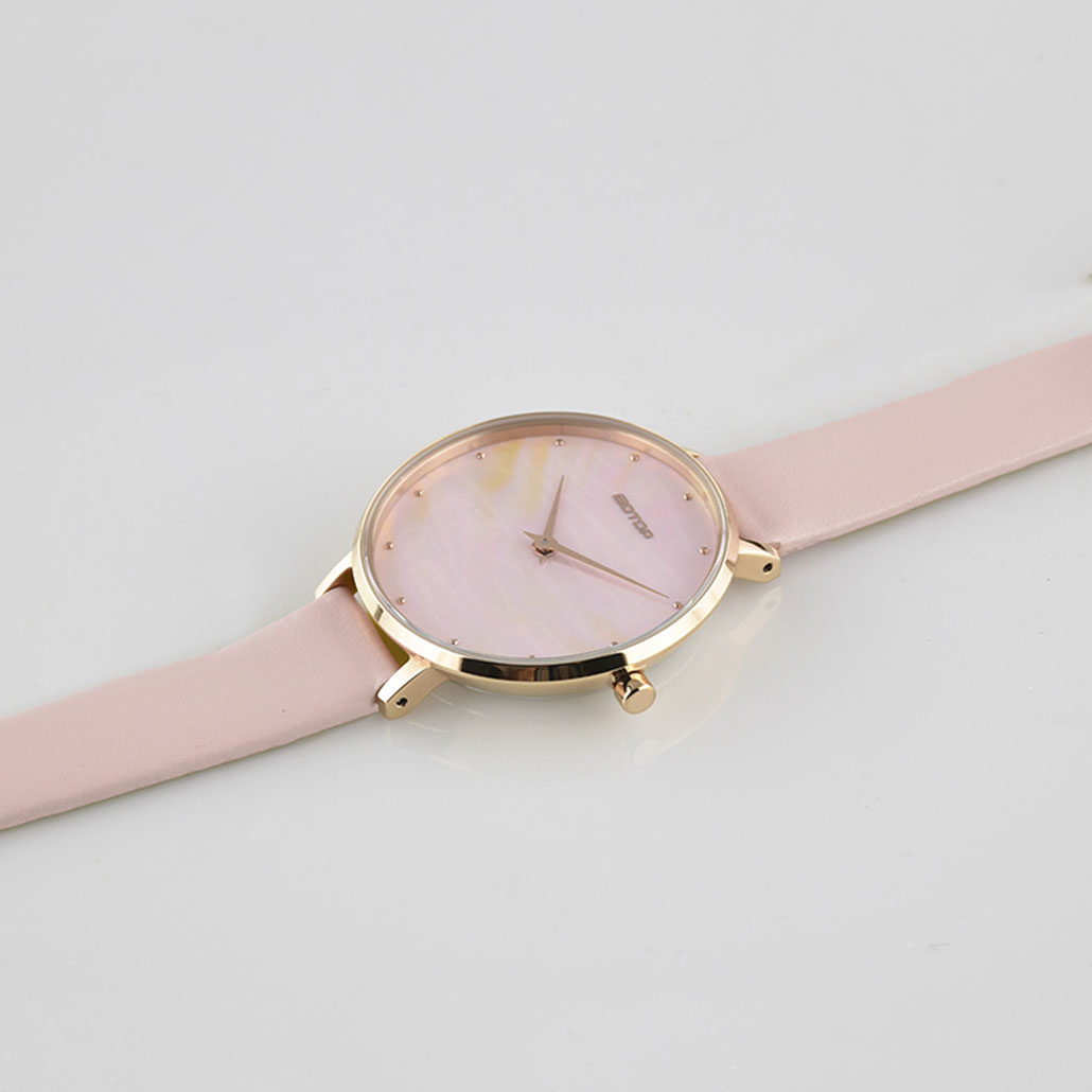 Women's Watch Thin Leather Strap