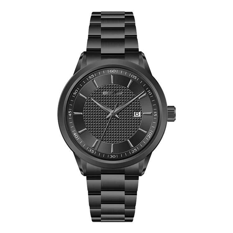 Minimalist Men’s Quartz Watch Elegant 42mm Design Clean Dial Style