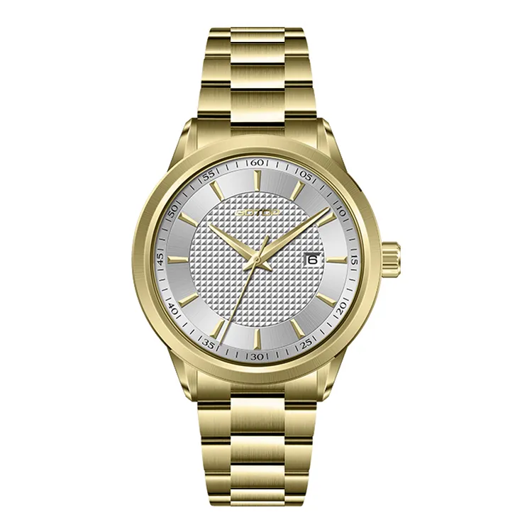 Minimalist Men’s Quartz Watch Elegant 42mm Design Clean Dial Style