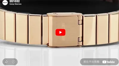 Vintage Waterproof  Stainless Steel Quartz Ladies Fashion Diamond Minimalist Luxury Watch For Women-SS1032