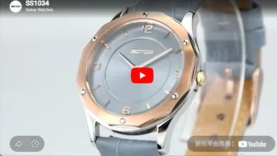 Lady Watch 30.5mm Custom Quartz Women Leather Strap Watches-SS1034